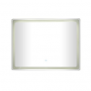 Ambient Clear Glass Modern LED Mirror 39" x 30"